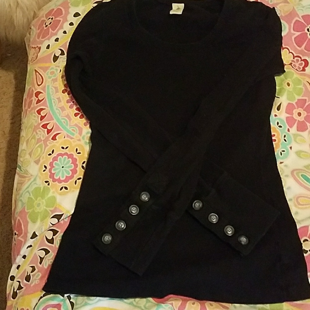 Free People- adorable button details - cotton